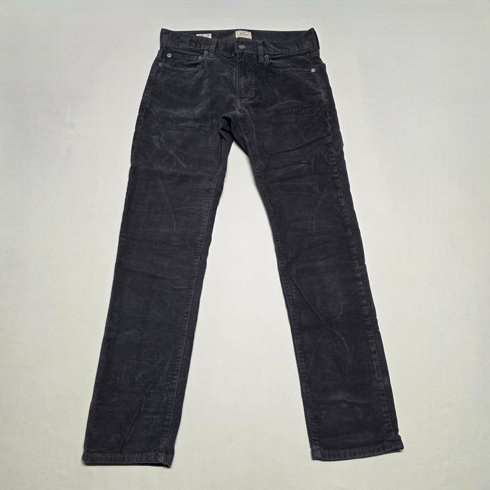 J.Crew 484 Corduroy Pants Men 28x30(28) Brown 5-Pocket Casual Slim/Straight Leg